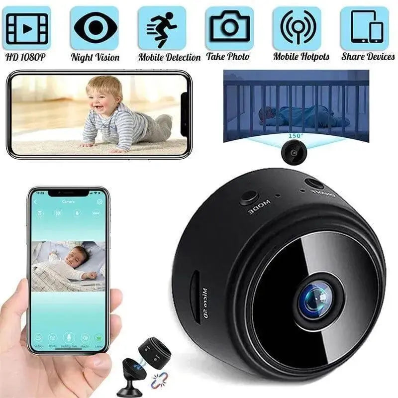 Mini WiFi Camera for Home Office Security 4.4cm Voltzo 5 -store